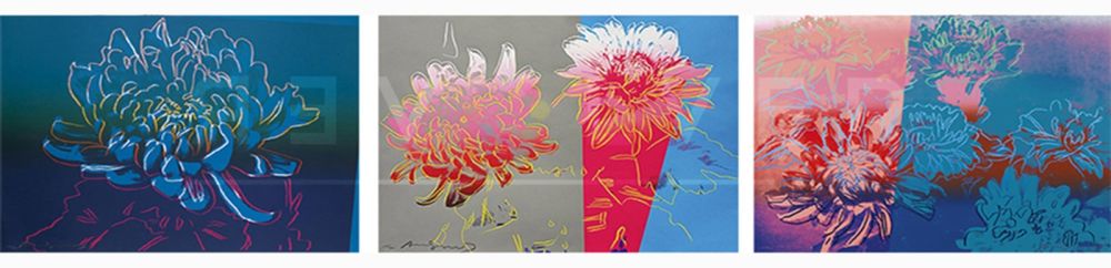 Serigrafía Warhol - Kiku CompletePortfolio (FS II.307-309)