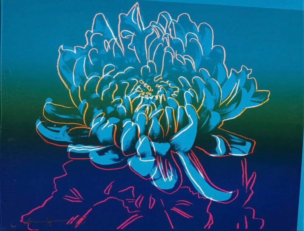 Serigrafía Warhol - Kiku, II.307
