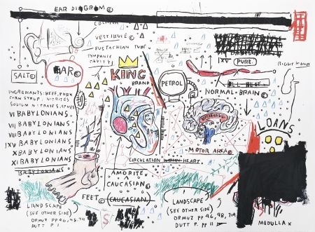Serigrafía Basquiat - King Brand