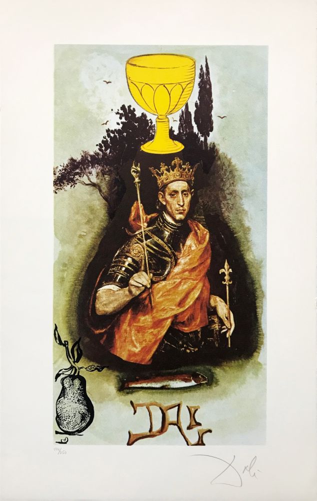 Litografía Dali - KING OF CUPS