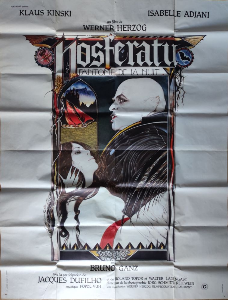 Cartel Anonyme - Klaus Kinski. Werner Herzog Nosferatu. 