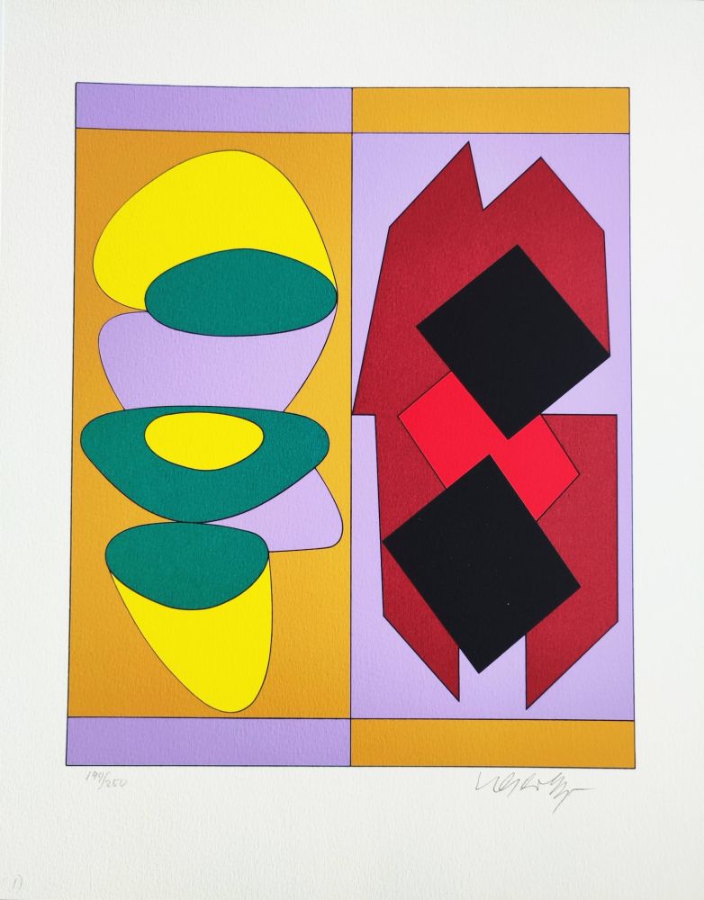 Serigrafía Vasarely - Kris Bille