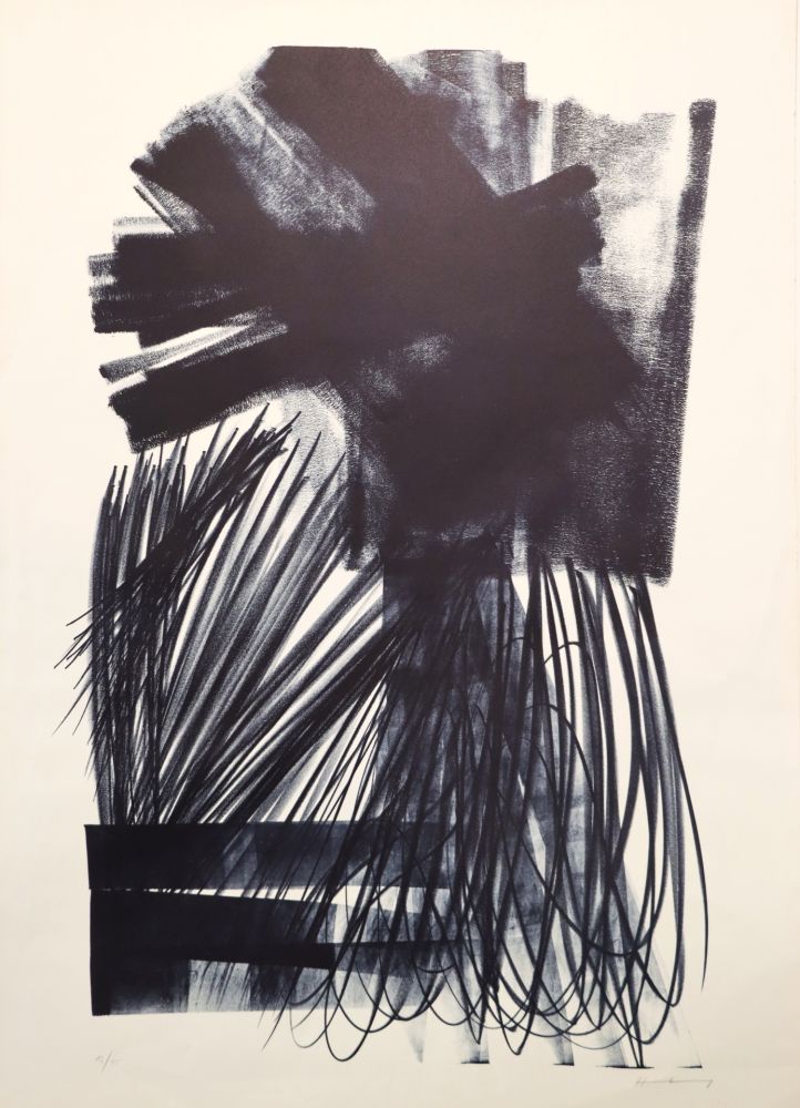 Litografía Hartung - L 1973-17