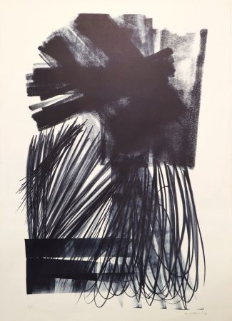 Litografía Hartung - L 1973-17