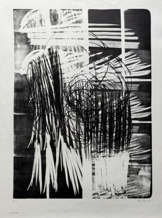 Litografía Hartung - L 1974-16A