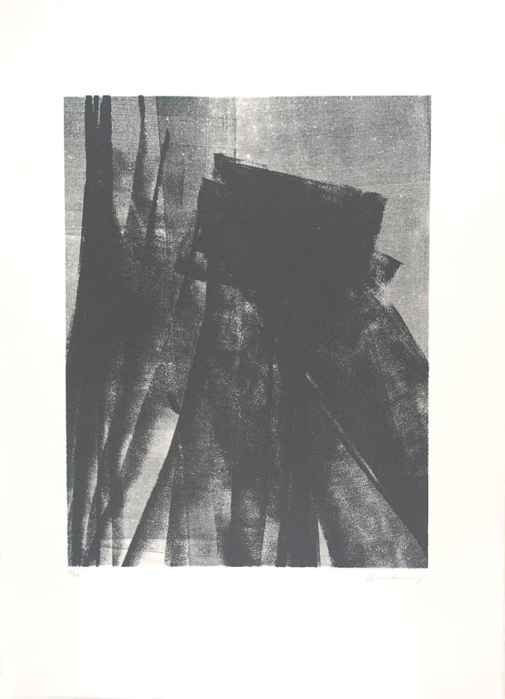 Litografía Hartung - L 1977-4