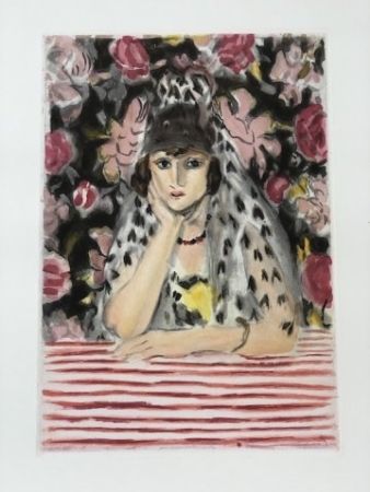 Aguafuerte Y Aguatinta Matisse - L ' Espagnol à la mantille