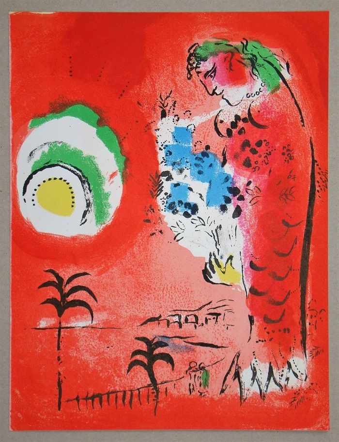 Litografía Chagall - La Baie Des Anges