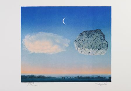 Litografía Magritte - La Bataille de Argonne