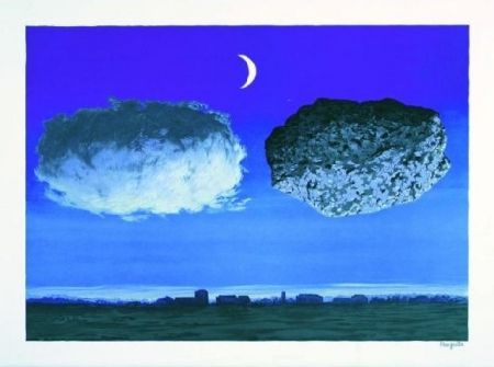 Litografía Magritte - La Bataille de l'Argonne, 1964