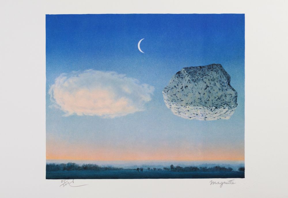 Litografía Magritte - La Bataille de l’Argonne (The Battle of the Argonne)