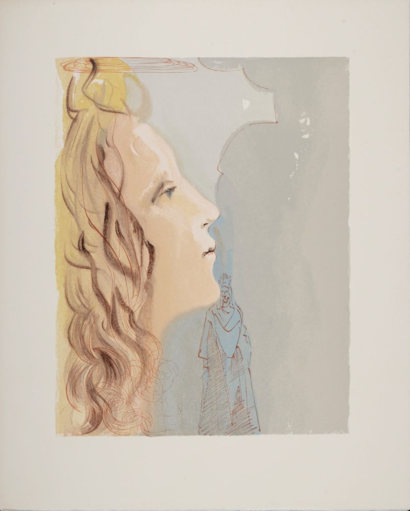 Grabado En Madera Dali - La Beauté de Béatrice, 1963