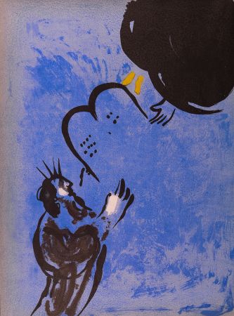 Litografía Chagall - La Bible : Moïse, 1956