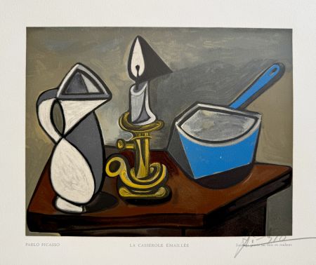 Grabado En Madera Picasso - La Casserole Émaillée