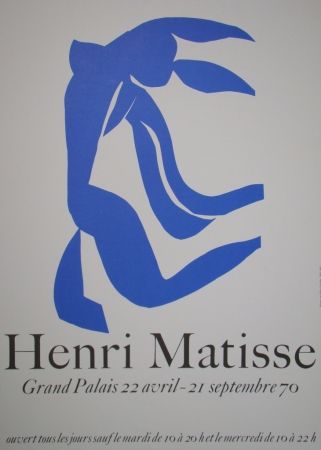 Cartel Matisse - La Chevelure - Grand Palais