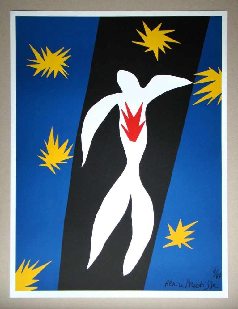 Litografía Matisse (After) - La Chute d'Icare, 1945