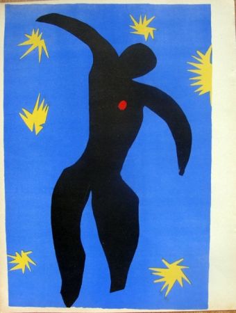 Litografía Matisse - La Chute D'Icare de la Serie Jazz