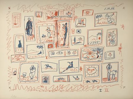 Litografía Picasso - La Collection de tableautins (Collection of small pictures)