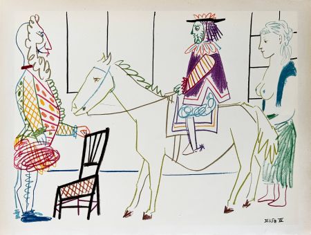 Litografía Picasso - La Comédie Humaine