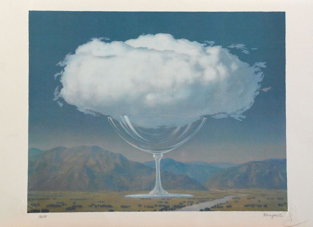 Litografía Magritte - La Corde Sensible