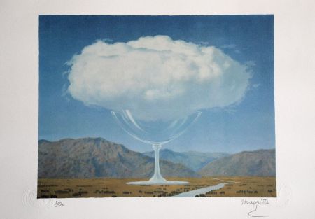 Litografía Magritte - La Corde Sensible