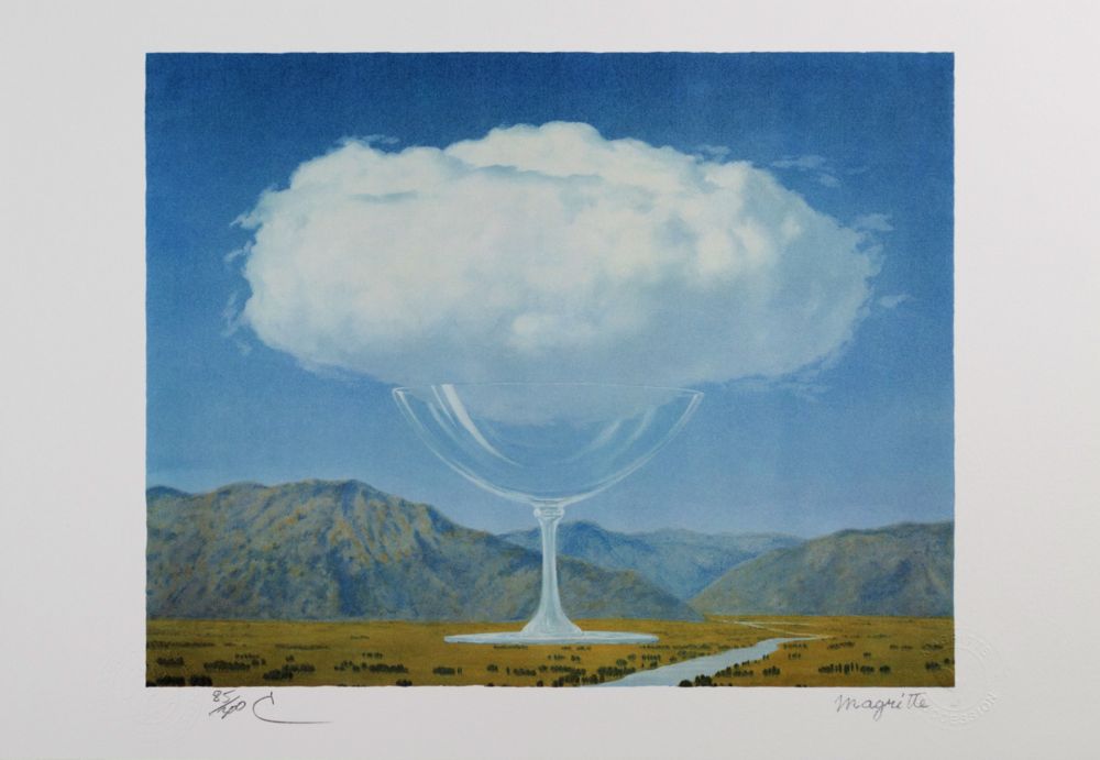 Litografía Magritte - La Corde Sensible (Heartstring)