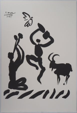 Litografía Picasso - La danse des faunes