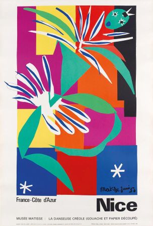 Litografía Matisse - La Danseuse Créole