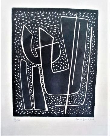 Linograbado Magnelli - La Ferrage