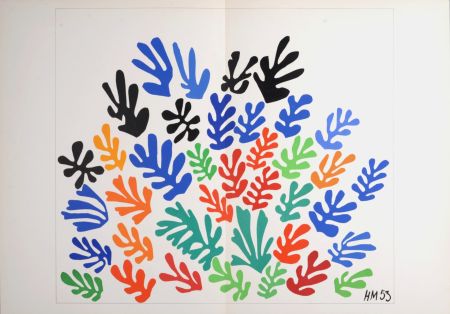 Litografía Matisse - La Gerbe, 1958