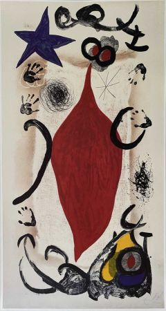 Cartel Miró - La Grande Écaillère