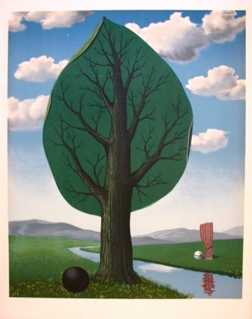 Litografía Magritte - La géante II