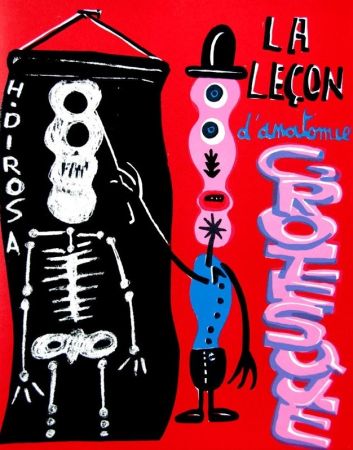 Libro Ilustrado Di Rosa - La leçon d'anatomie