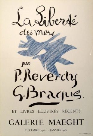 Litografía Braque - La Liberté des mers
