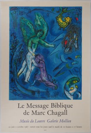 Libro Ilustrado Chagall - La lutte de Jacob et de l'ange