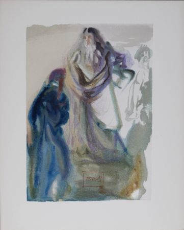 Litografía Dali - La Marche vers Dieu