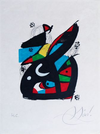 Litografía Miró - La mélodie acide