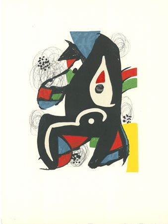 Litografía Miró - La mélodie acide - 10