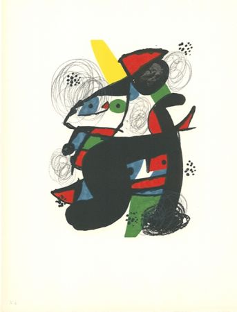 Litografía Miró - La mélodie acide - 11