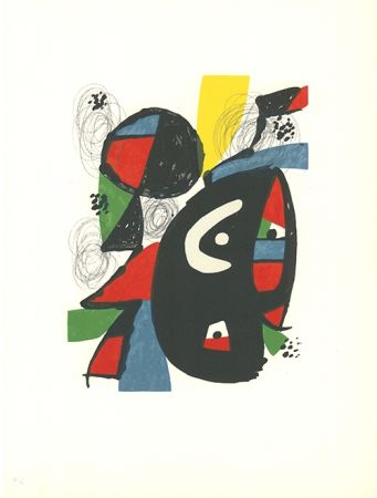 Litografía Miró - La mélodie acide - 12
