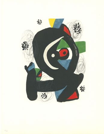 Litografía Miró - La mélodie acide - 2