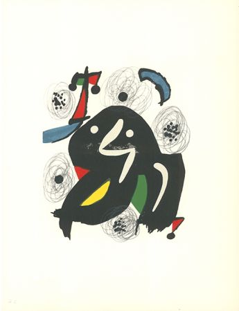 Litografía Miró - La mélodie acide - 4