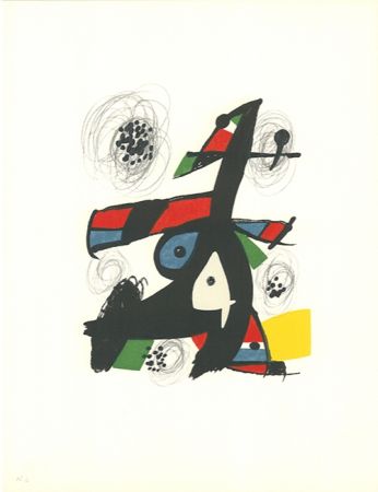 Litografía Miró - La mélodie acide - 5