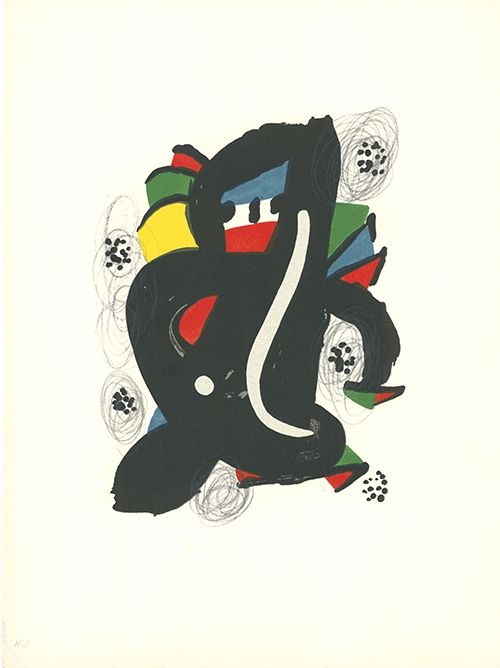 Litografía Miró - La mélodie acide - 6