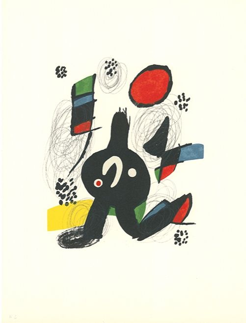 Litografía Miró - La mélodie acide - 7