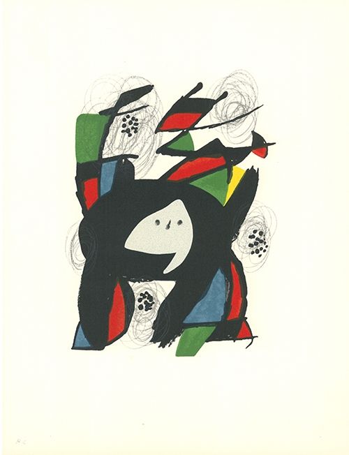 Litografía Miró - La mélodie acide - 8