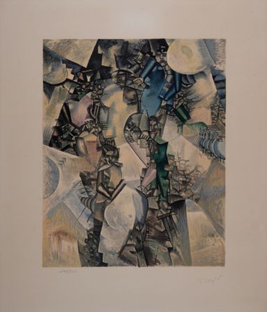 Litografía Léger (After) - La Noce, vers 1950