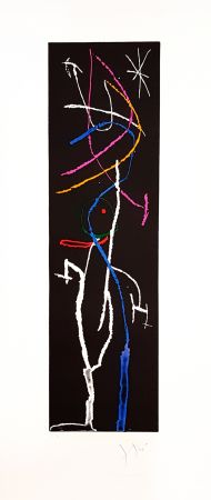 Grabado Miró - La nuit étroite