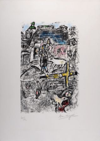 Litografía Chagall - La Passion, 1975 - Hand-signed!