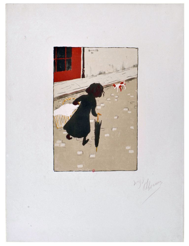 Litografía Bonnard - La petite Blanchisseuse